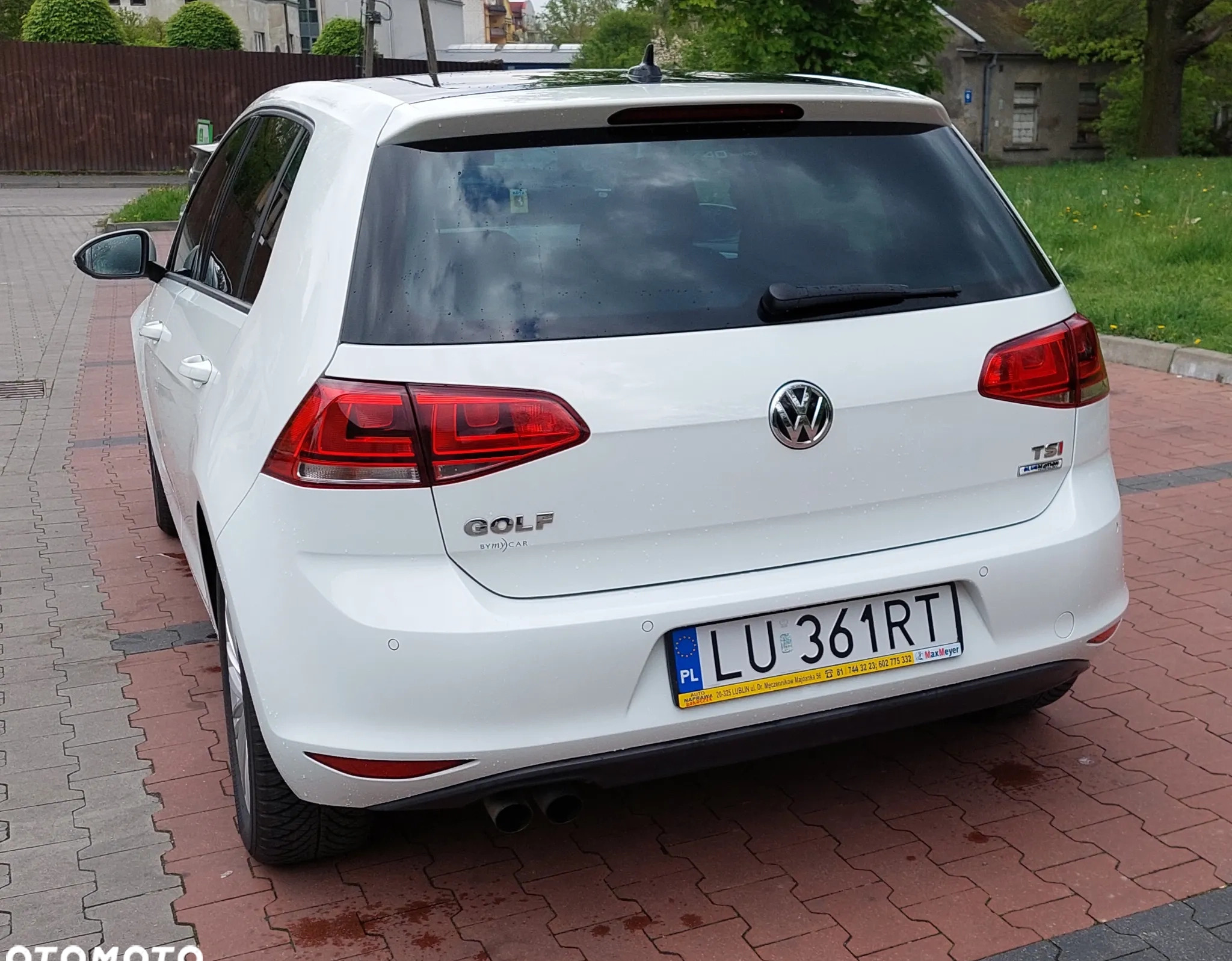 Volkswagen Golf cena 53900 przebieg: 95500, rok produkcji 2014 z Lublin małe 352